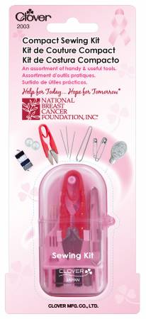 Clover - Pink Compact Sewing Kit