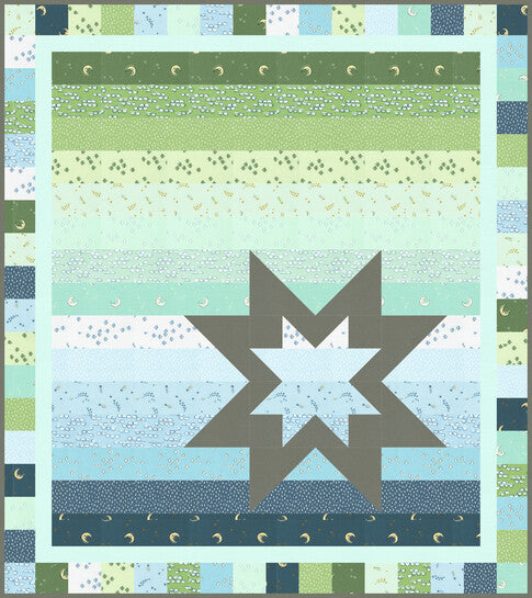 Among the Stars Flannel Quilt, Kit