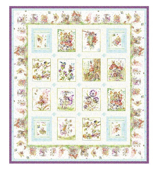 Fairy Garden Quilt Kit