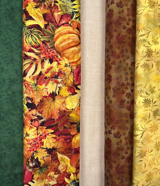 Mystery Five-0 Quilt #2 - Island Hopping - Fall 1