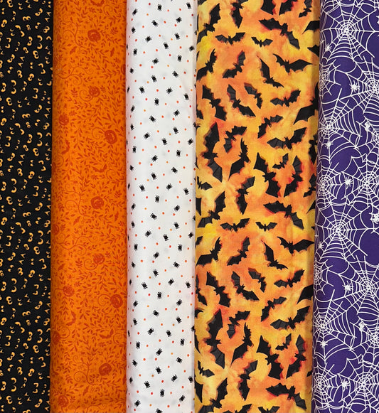 Mystery Five-0 Quilt #2 - Island Hopping - Halloween