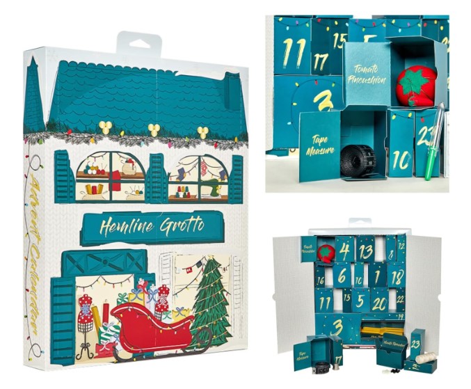 Hemline Grotto Filled Advent Calendar