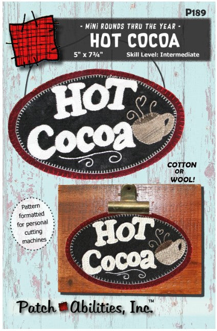 Hot Cocoa Mini Round