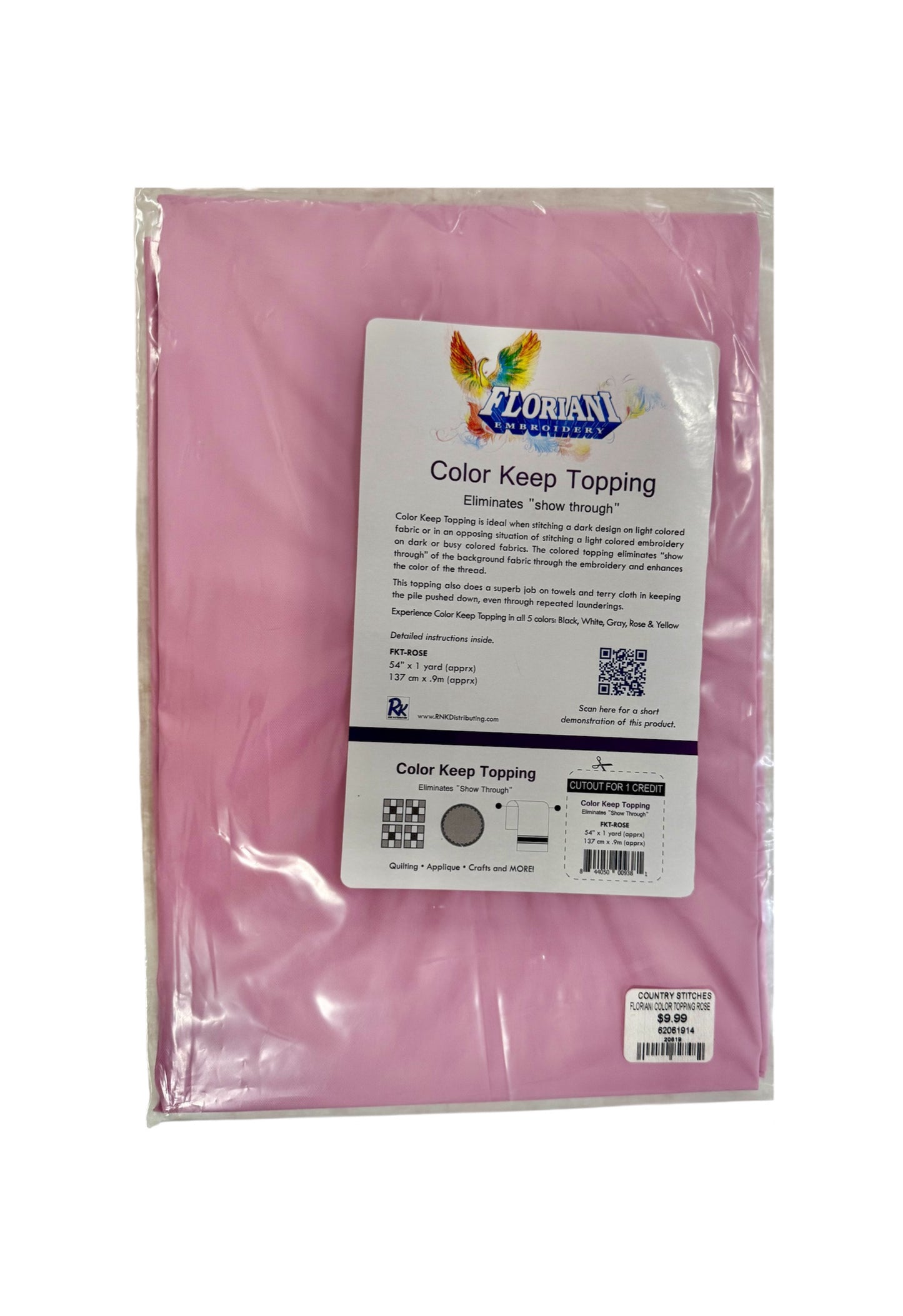 Floriani Color Keep Topping - Rose