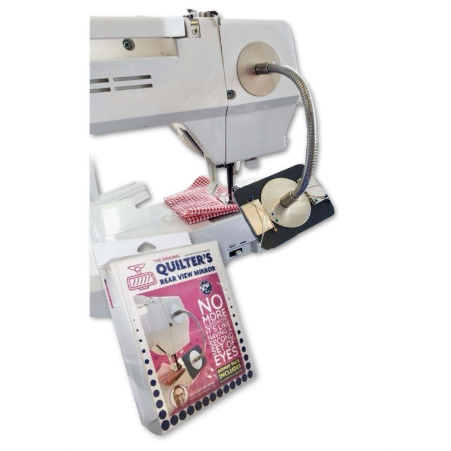 QUILTER'S REAR VIEW MIRROR