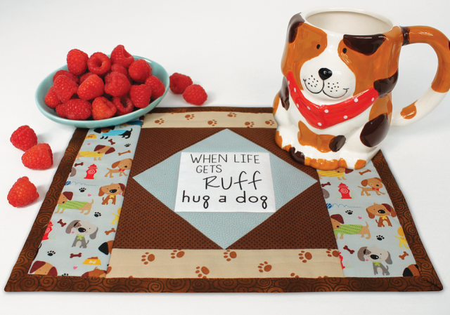 Dog Days Inspirational Mug Mats Kit