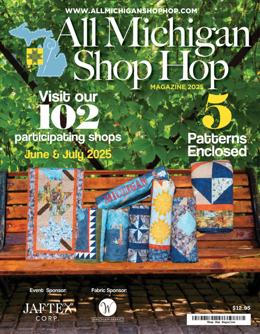 2025 All Michigan Shop Hop Magazine Available for Pre-Order Now!