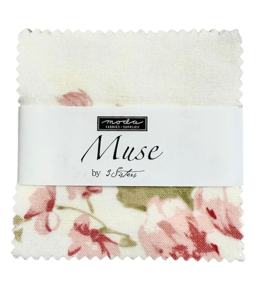 Moda - Muse Mini Charms 2-1/2"x 2-1/2" Squares