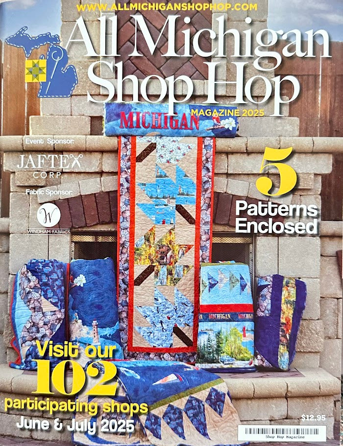 2025 All Michigan Shop Hop Magazine Available NOW!