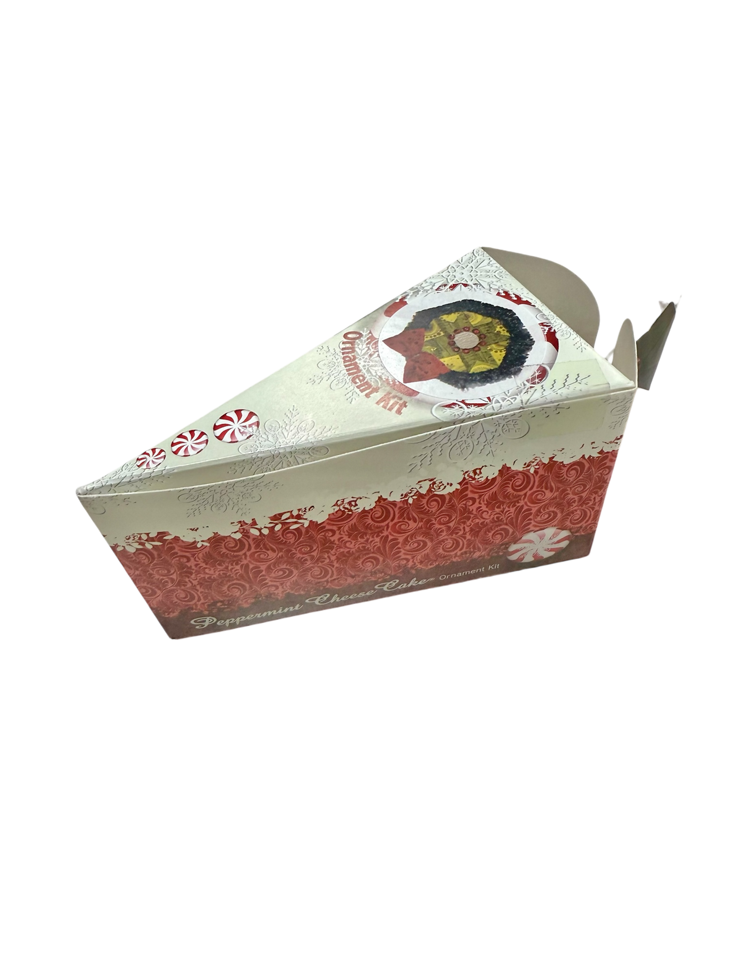 Peppermint Cheesecake Wreath Ornament Kit