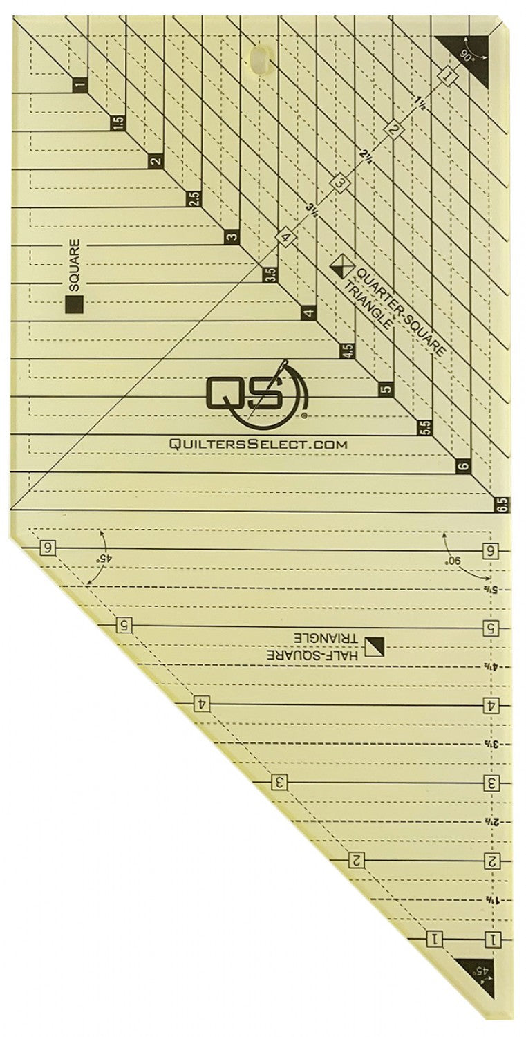 Quilters Select 3n1 Half-Square Combo Ruler