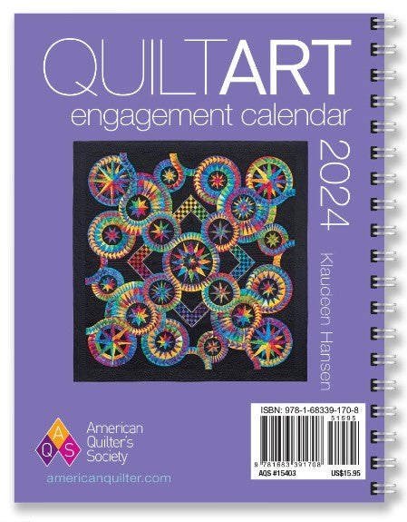 2024 Quilt Art Engagement Calendar