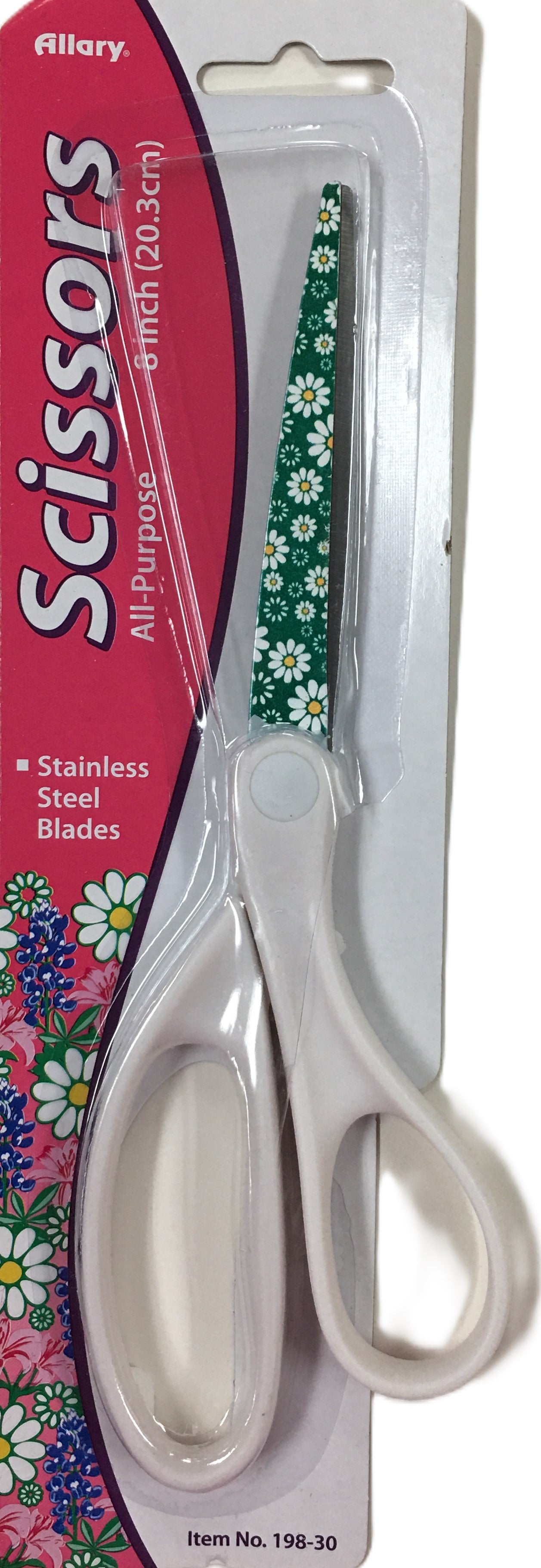 Scissor All-Purpose 8" Floral Design
