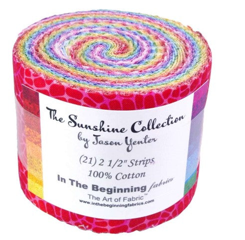 The Sunshine Collection by Jason Yenter 2.5 inch strips - Pre-cut