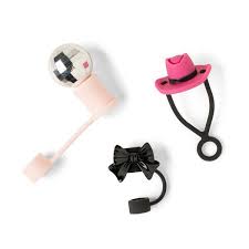 Crush Straw Toppers 3pk