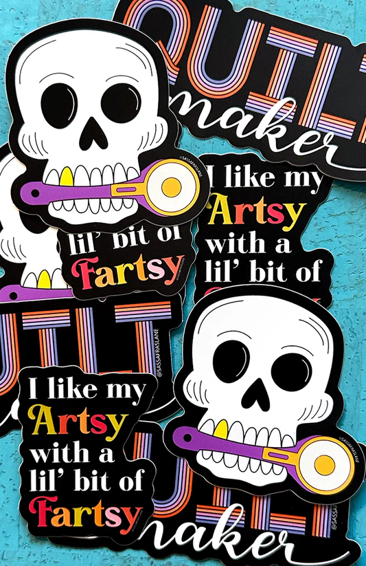 Quilt Maker Stickers (Assorted Options)