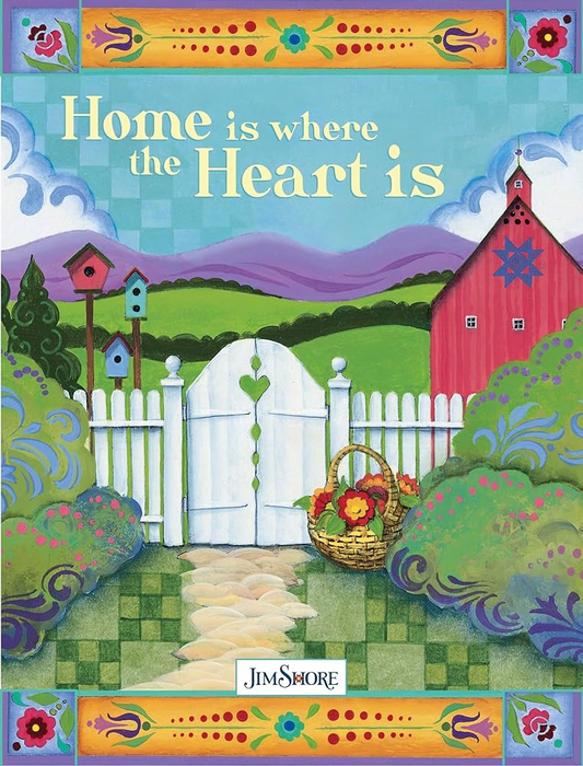 Home is Where the Heart Is Mini Notebook