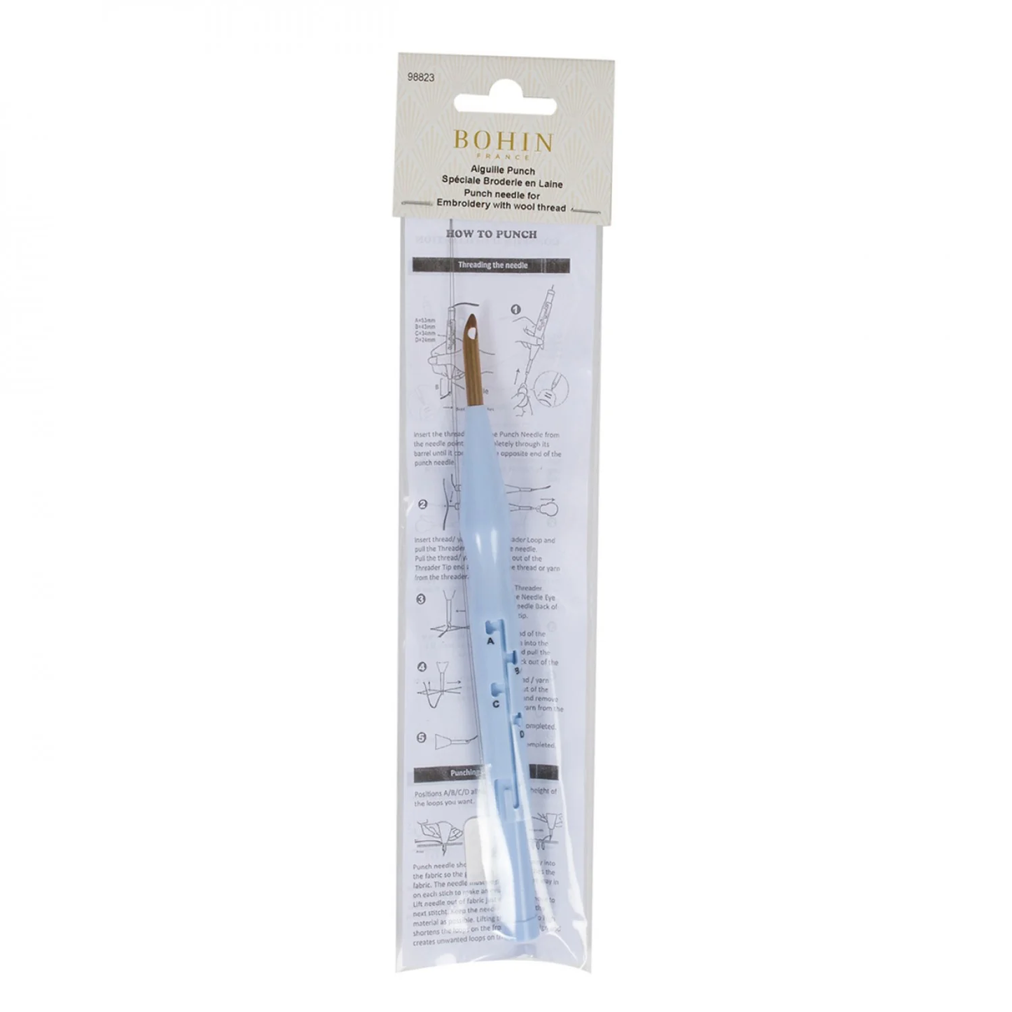 Lemon Pillow Punch Needle Kit