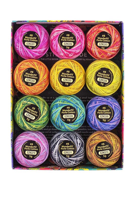 Wonderfil Specialty Threads - Eleganza #8 Perle Cotton (Assorted Options)