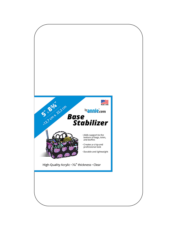 Clear Acrylic Base Stabilizer (5" x 8.75")