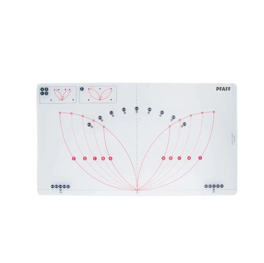 PFAFF® Circular Attachment Templates Pfaff, 821371096