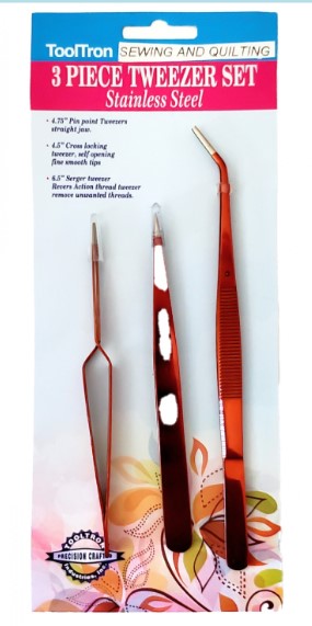 Tweezer Set 3pc