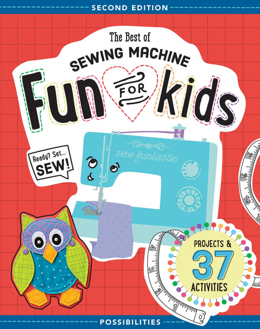 Best of Sewing Machine Fun for Kids, Second Edition, Books