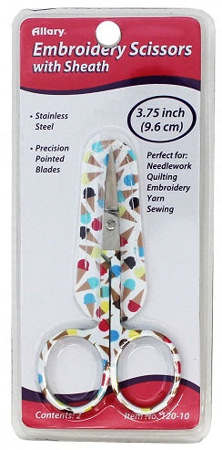 Embroidery Scissors with Sheath, Notions