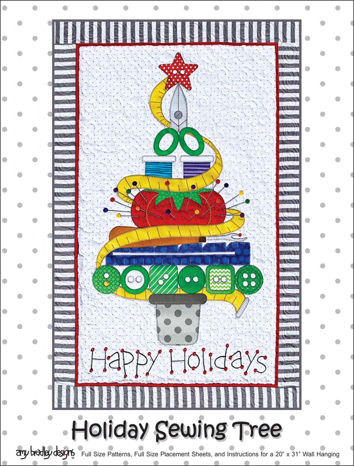 Holiday Sewing Tree, Pattern