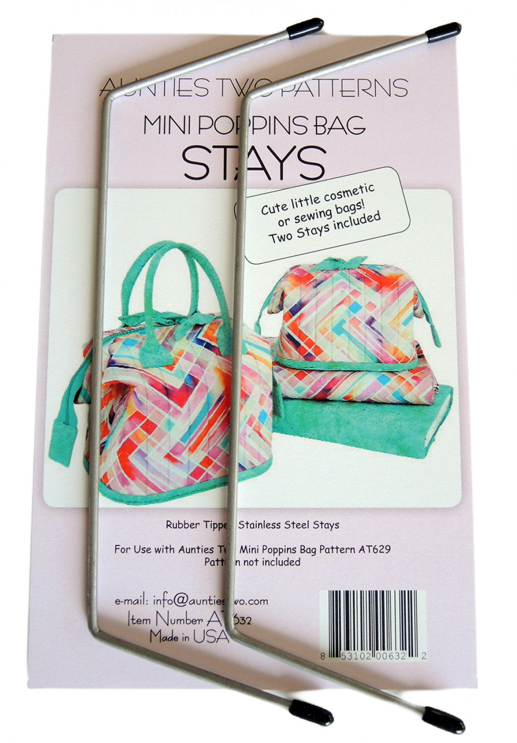 Stays For Mini Poppins Bags, Notions