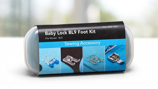 Baby Lock Foot Kit- 4 piece, Baby Lock BL9-FEET