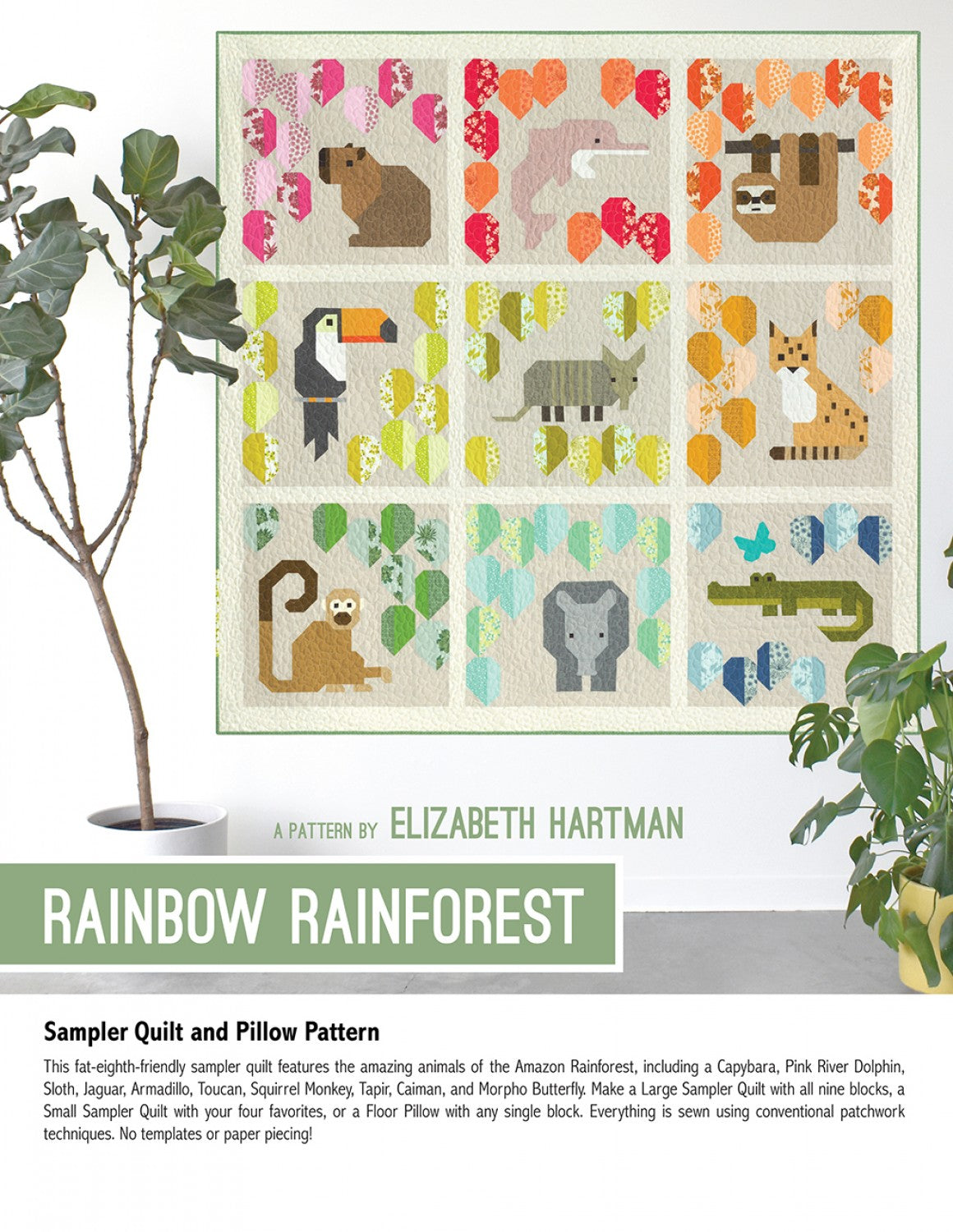 Rainbow Rainforest, Pattern