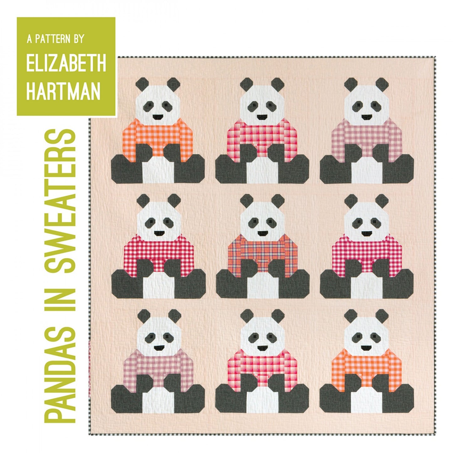 Pandas in Sweaters Pattern