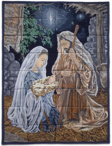 OESD O Holy Night Tiling Scene by Dona Gelsinger