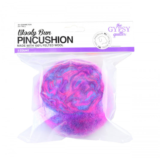 Wooly Bun Pincushion