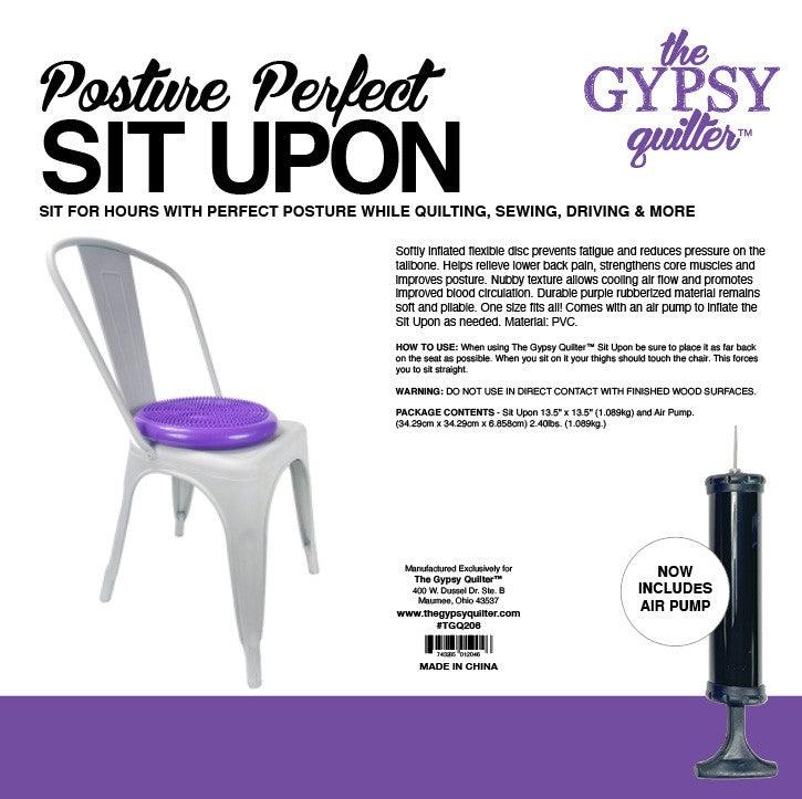 Perfect Posture Sit Upon