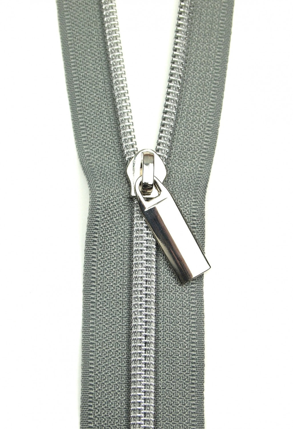 Zippers By The Yard, #5 Nylon Zipper & 9 Pulls