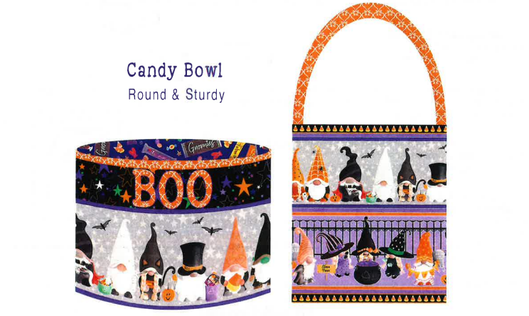 Halloween Bag & Candy Bowl, Kit