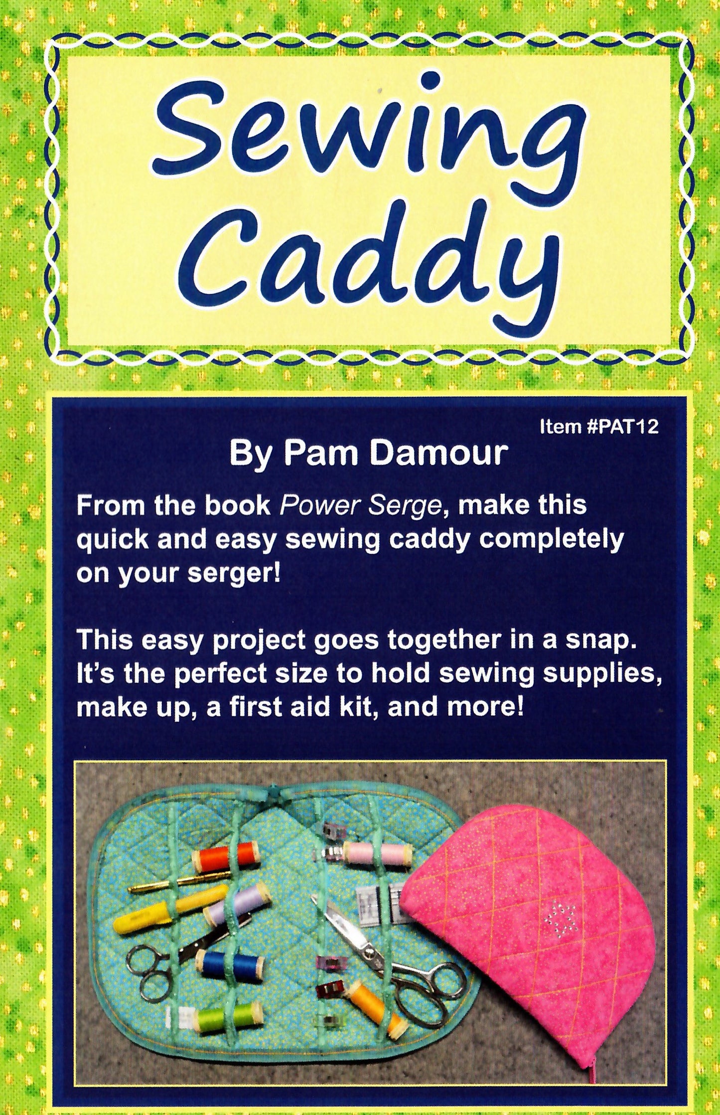 Sewing Caddy Pattern