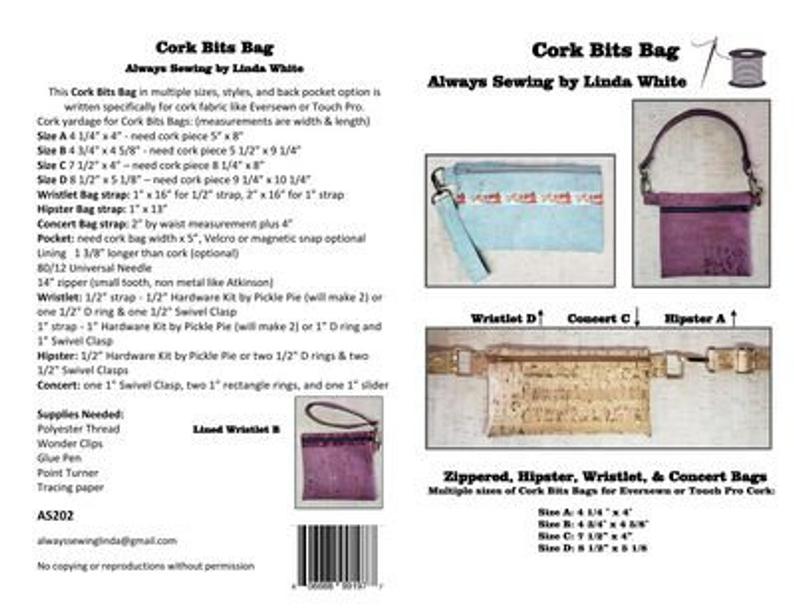 Cork Bits Bag Pattern