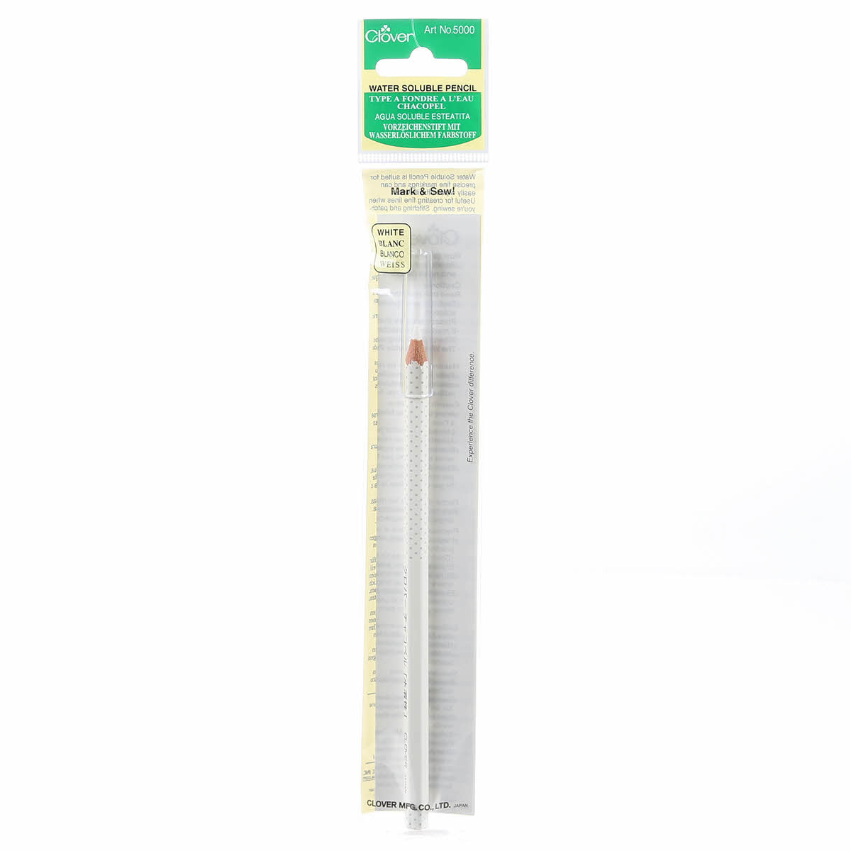 Water Soluble Pencil: White