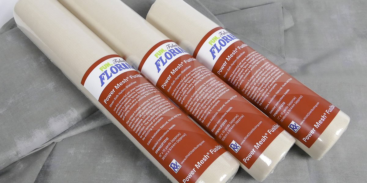 Floriani Fusible Power Mesh 15X10, Floriani